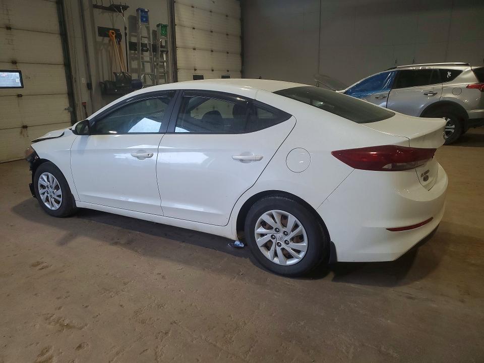 2017 Hyundai Elantra VIN 5NPD74LF3HH122113 COPART salvage auction — FRONT END, Pe - Salvage Title, sold $1,950 on 2026-07-09 (photo 2)