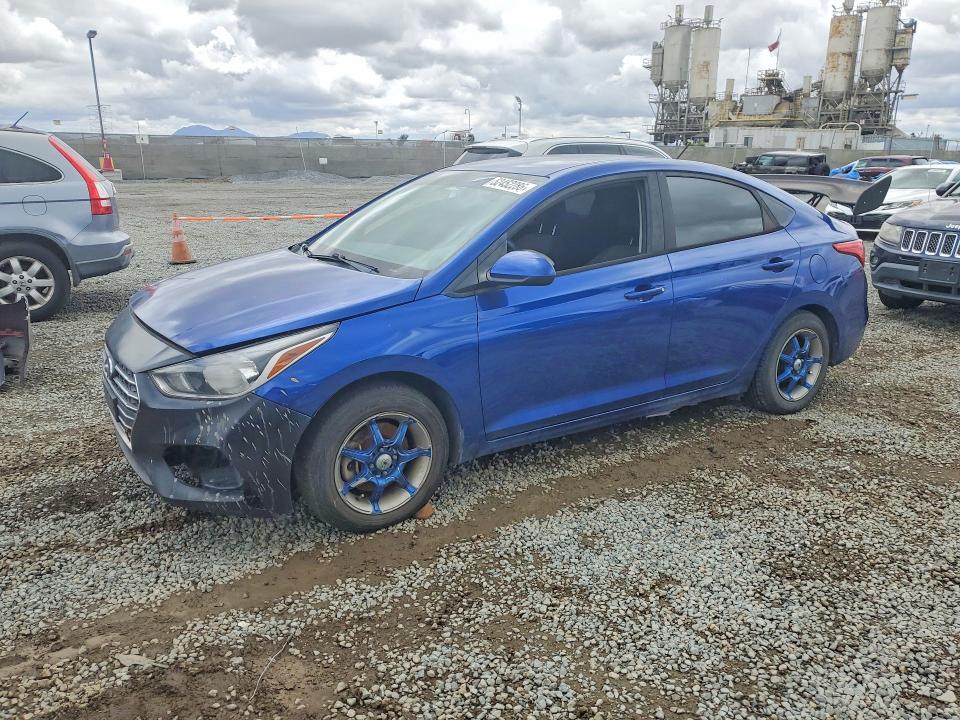 2019 Hyundai Accent VIN 3KPC24A39KE066712 — COPART salvage auction photo