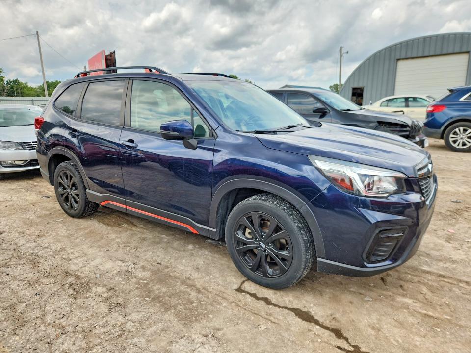 2019 Subaru Forester VIN JF2SKAPC3KH401511 COPART salvage auction — HAIL, Ks - Cert Of Title-Salvage, sold $7,200 on 2026-07-08 (photo 4)