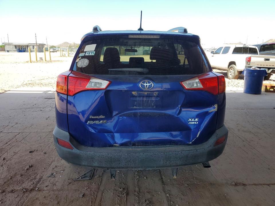 2014 Toyota Rav 4 VIN 2T3RFREV3EW142313 COPART salvage auction — REAR END, Nm - Cert Of Title-Salvage, sold $4,250 on 2026-07-09 (photo 6)