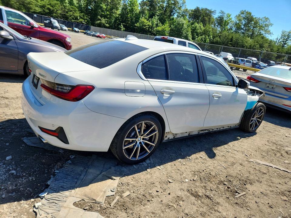 2019 BMW 3er VIN WBA5R1C50KFH02702 COPART salvage auction — FRONT END, Md - Cert Of Salvage > 75% Damage, sold $225 on 2026-07-21 (photo 3)