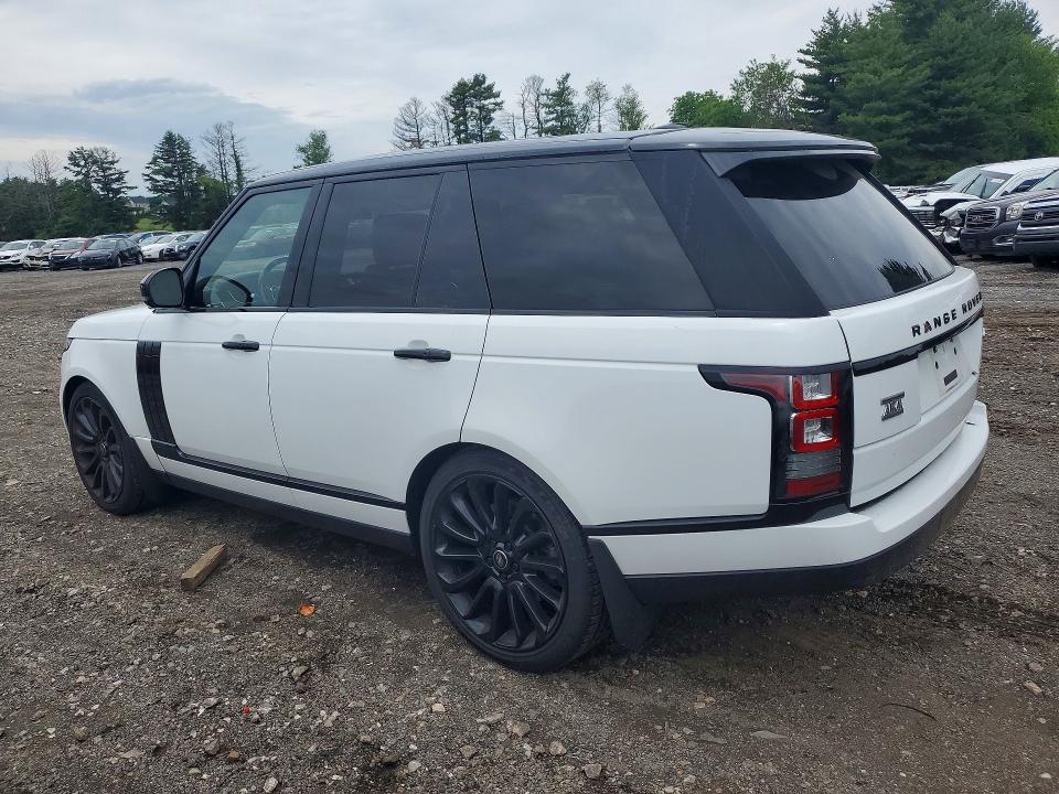 2015 Land rover RANGE ROVER VIN SALGS2TF3FA227103 COPART salvage auction — SIDE, Md - Cert Of Salvage > 75% Damage, sold $250 on 2026-07-20 (photo 2)