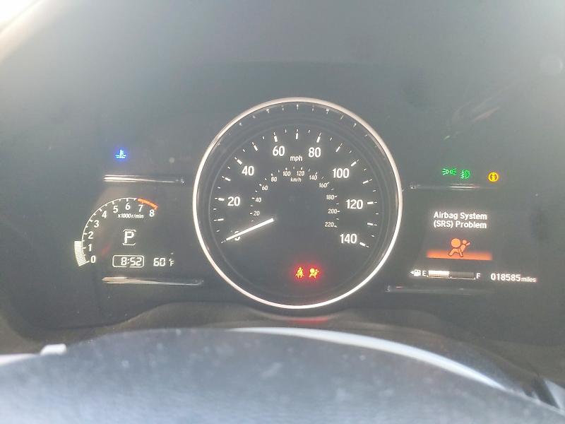 2022 Honda Hr-v VIN 3CZRU5H5XNM731834 COPART salvage auction — SIDE, Ca - Salvage Certificate, sold $7,100 on 2026-07-30 (photo 9)