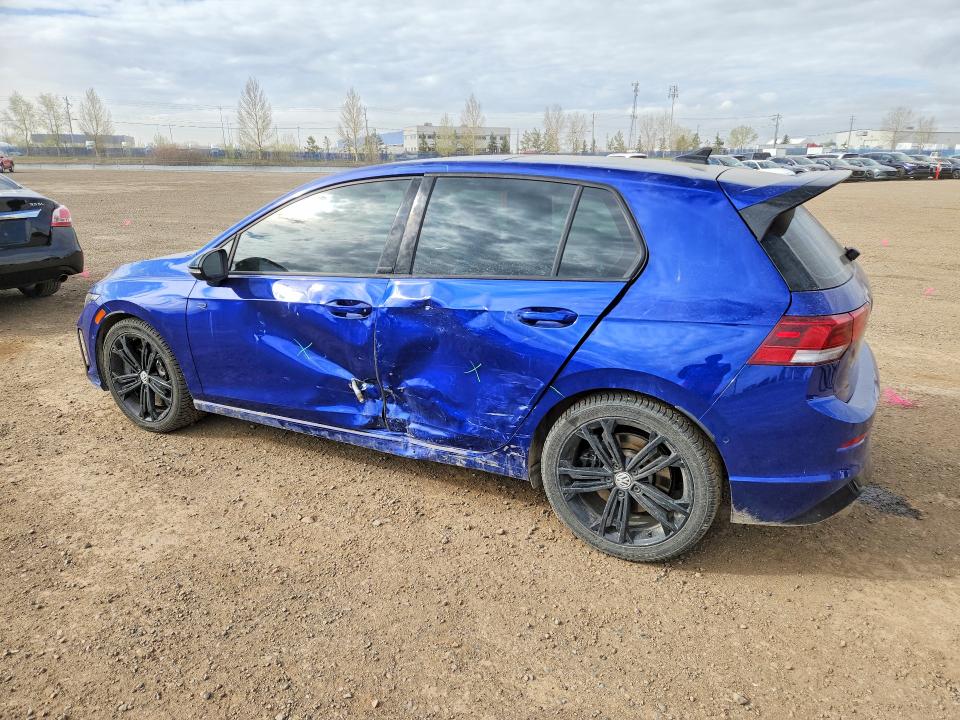 2025 Volkswagen Golf VIN WVWKB7CD1SW233993 COPART salvage auction — SIDE, Ab - Bos - Salvage, sold $14,200 on 2026-07-21 (photo 2)