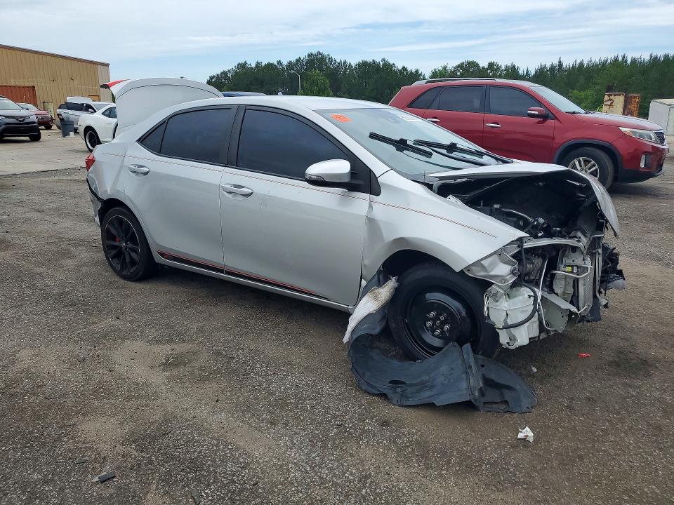 2019 Toyota Corolla VIN 5YFBURHE8KP881220 COPART salvage auction — FRONT END, SC - CERT OF TITLE-SALVAGE, sold $1,100 on 2026-07-24 (photo 4)