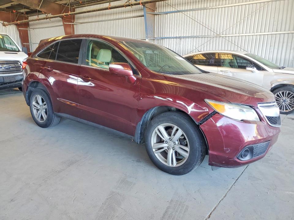 2013 Acura Rdx VIN 5J8TB3H31DL004488 COPART salvage auction — FRONT END, Ca - Salvage Certificate, sold $725 on 2026-07-09 (photo 4)
