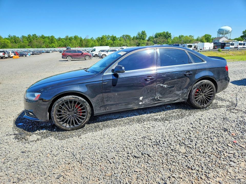 2013 Audi A4 VIN WAUFFAFL0DN027415 COPART salvage auction — SIDE, NJ - CERT OF TITLE-SALVAGE, sold $1,250 on 2026-07-21 (photo 1)