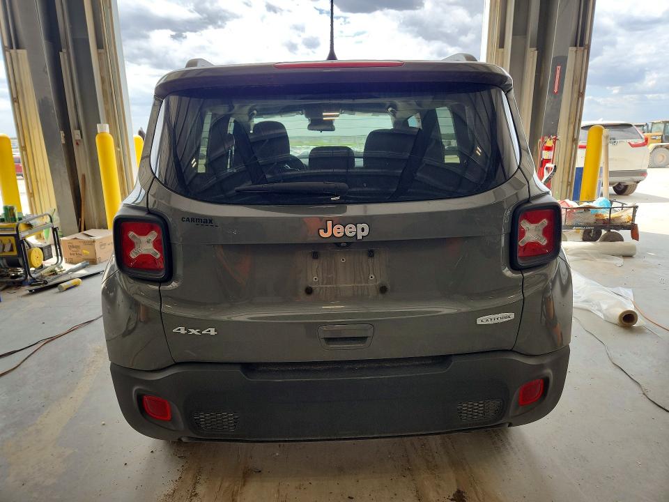 2019 Jeep Renegade VIN ZACNJBBBXKPK41796 COPART salvage auction — FRONT END, Ne - Cert Of Title-Salvage, sold $650 on 2026-08-18 (photo 6)