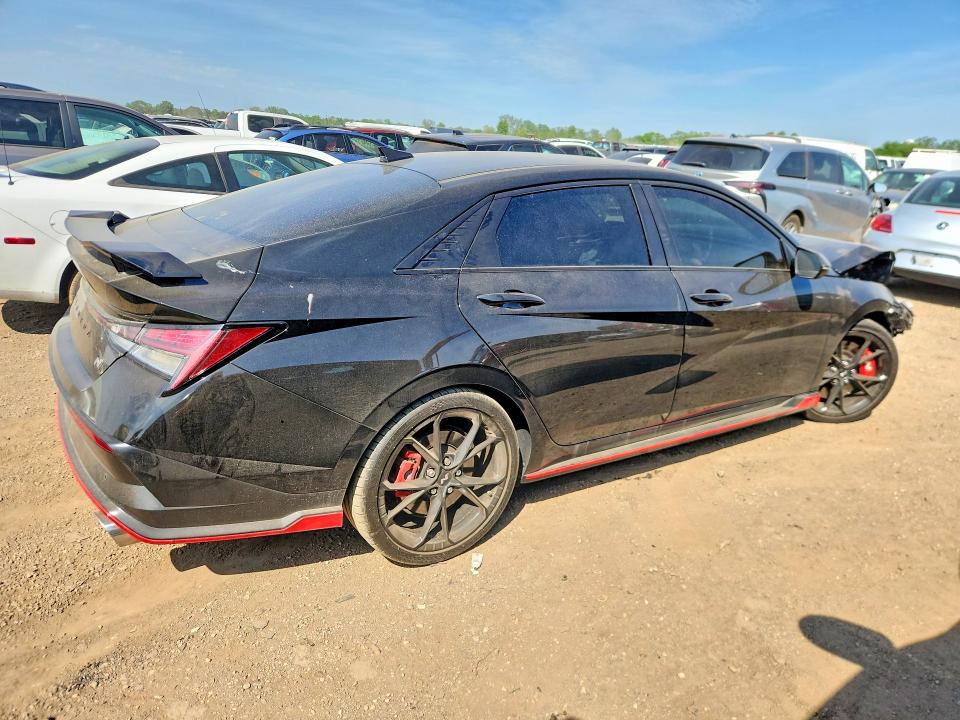 2025 Hyundai VIN KMHLW4DK3SU025173 COPART salvage auction — FRONT END, IL - SALVAGE CERTIFICATE, sold $6,100 on 2026-07-07 (photo 3)