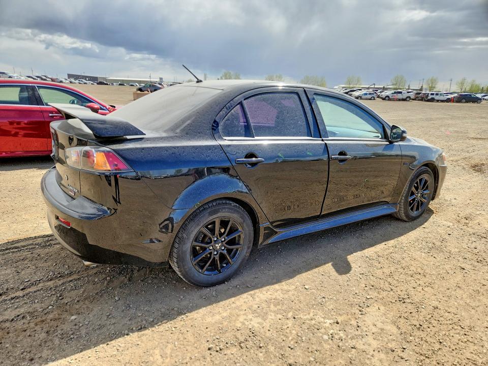 2017 Mitsubishi Lancer VIN JA32V2FW9HU607647 COPART salvage auction — FRONT END, Ab - Bos - Salvage, sold $325 on 2026-07-21 (photo 3)