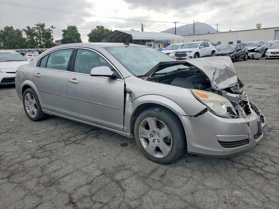 2008 Saturn Aura VIN 1G8ZS57B48F227653 COPART salvage auction — FRONT END, Ca - Salvage Certificate, sold $175 on 2026-07-02 (photo 4)