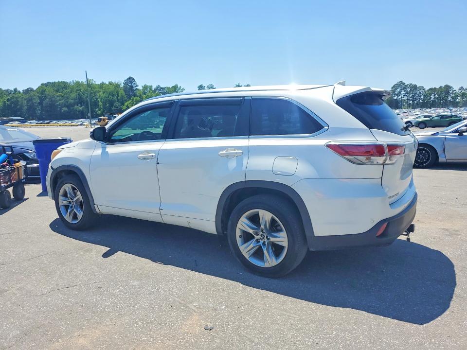 2016 Toyota Highlander VIN 5TDYKRFH0GS132052 COPART salvage auction — FRONT END, Nc - Dealer Only Clean Title (P), sold $10,300 on 2026-07-28 (photo 2)