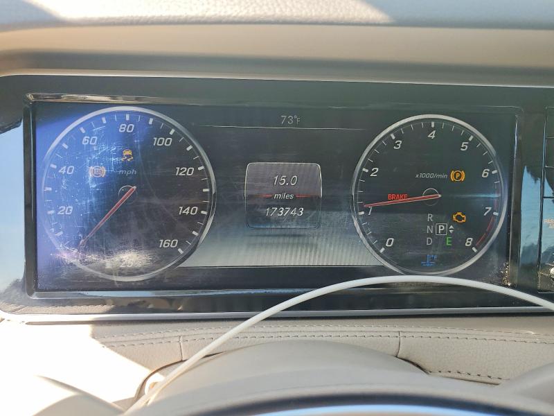 2015 Mercedes-benz S-klasse VIN WDDUG8FB0FA126565 COPART salvage auction — SIDE, Mi - Certificate Of Title, sold $5,800 on 2026-07-28 (photo 9)