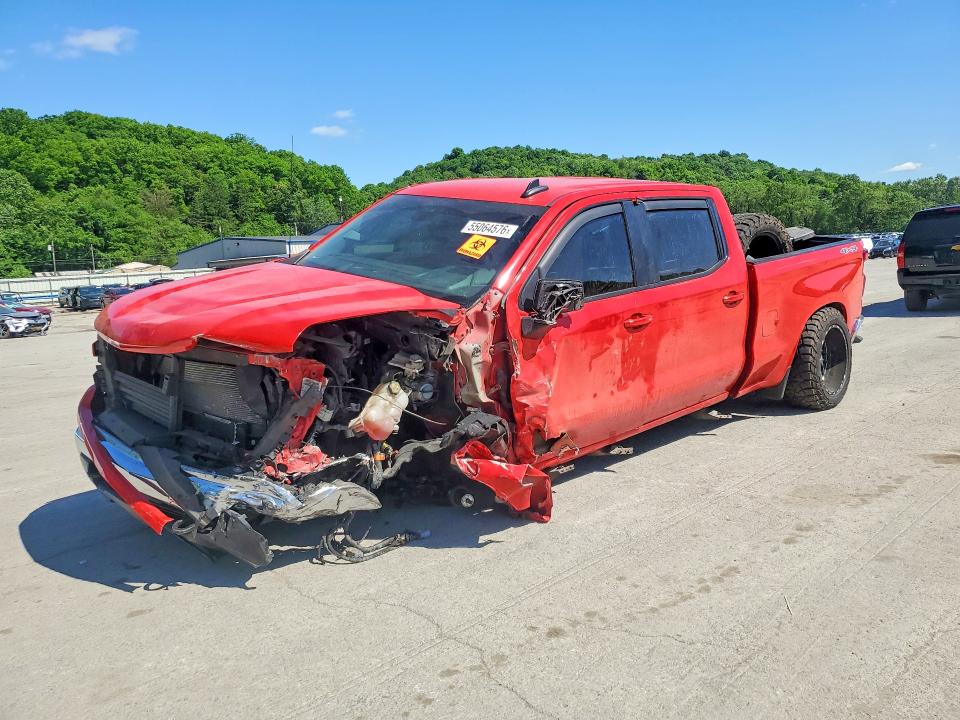 2022 Chevrolet VIN 3GCUDDET6NG686211 COPART salvage auction — FRONT END, Pa - Certificate Of Salvage, sold $7,000 on 2026-07-02 (photo 1)