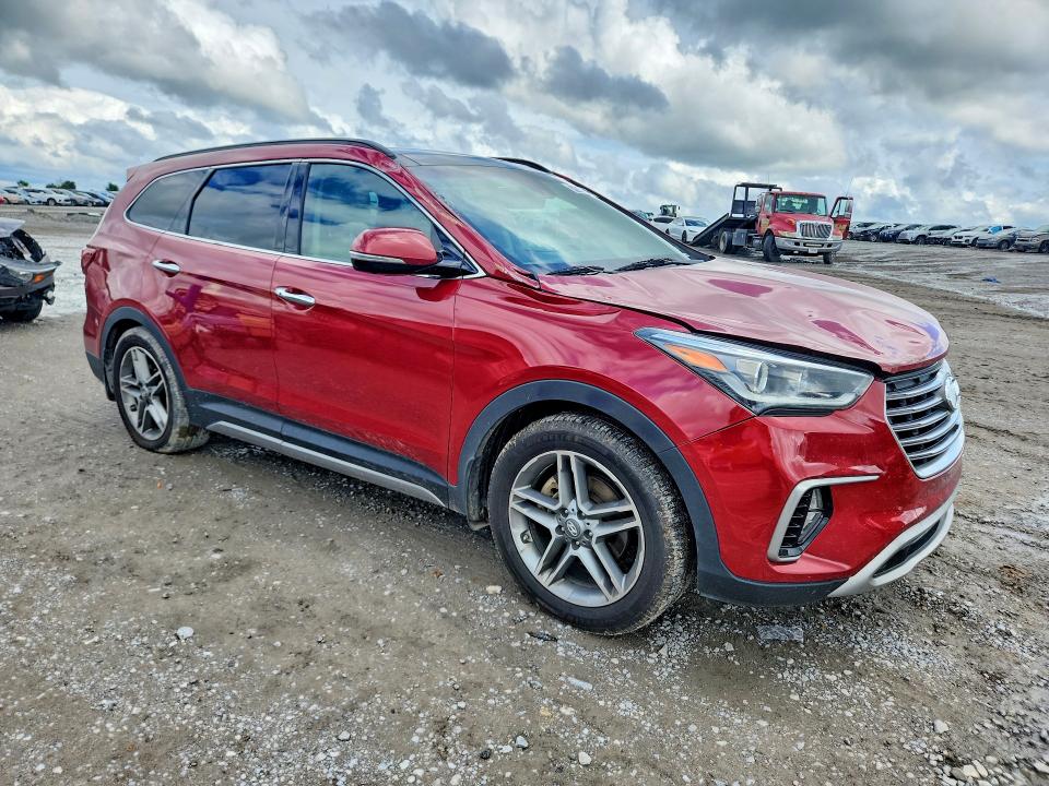 2017 Hyundai Santa fe VIN KM8SR4HF9HU216637 COPART salvage auction — FRONT END, Ky - Cert Of Title-Salvage, sold $5,800 on 2026-07-30 (photo 4)