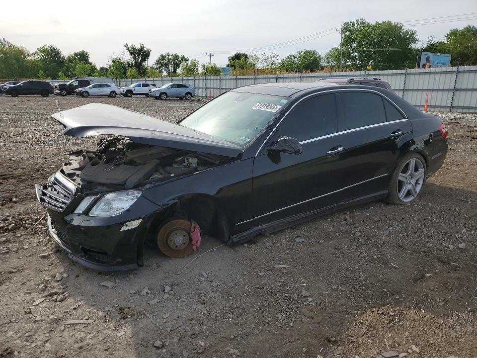 2013 Mercedes-benz E-klasse VIN WDDHF8JB4DA714008 COPART salvage auction — FRONT END, Il - Salvage Certificate, sold $825 on 2026-07-29 (photo 1)