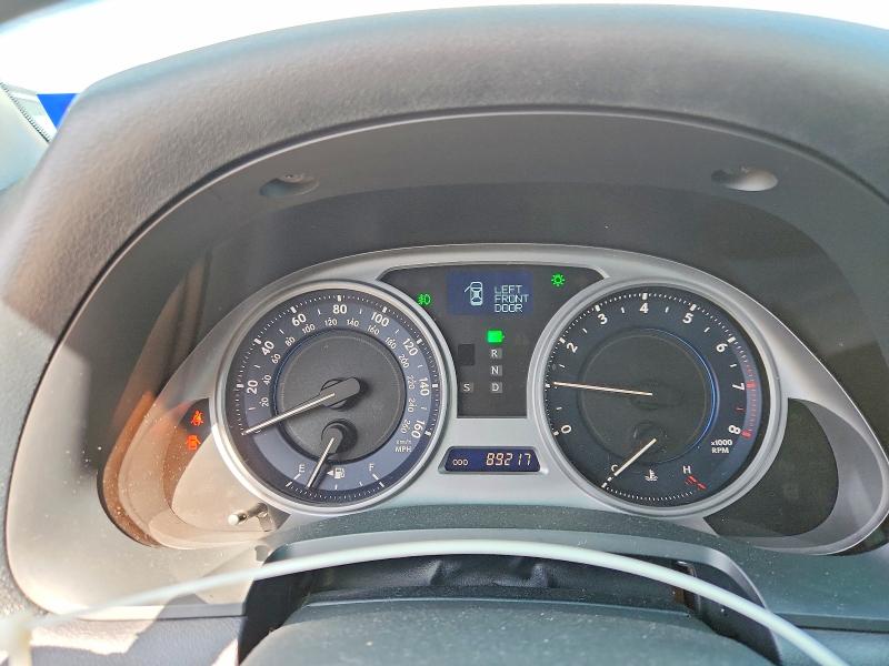 2009 Lexus Is VIN JTHBK262695106183 COPART salvage auction — FRONT END, Tx - Salvage Vehicle Title, sold $3,550 on 2026-07-02 (photo 9)