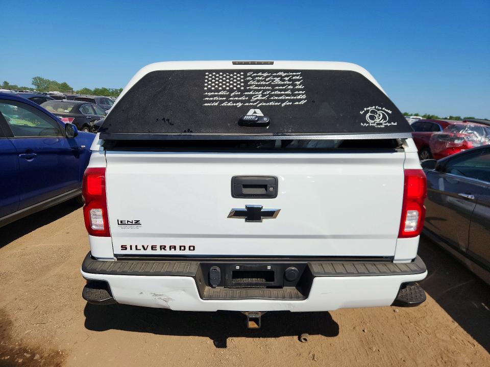 2018 Chevrolet Silverado VIN 3GCUKSEC0JG150391 COPART salvage auction — FRONT END, Il - Salvage Certificate, sold $5,300 on 2026-07-09 (photo 6)