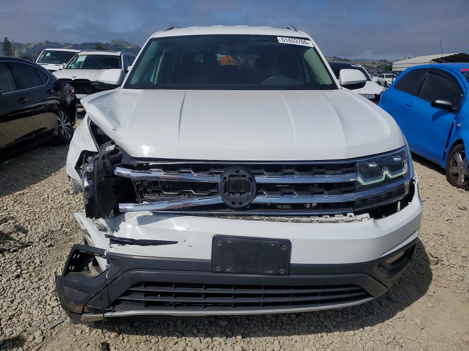 2022 Volkswagen Atlas VIN 1V2DR2CA7KC605446 COPART salvage auction — FRONT END, CA, sold $2,950 on 2026-08-04 (photo 5)