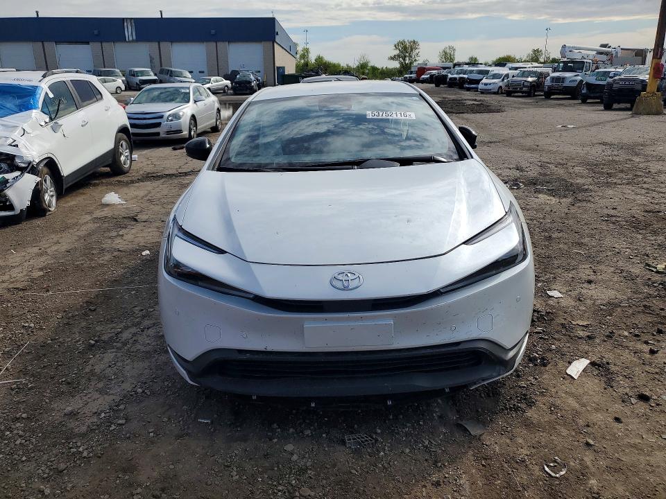 2024 Toyota Prius VIN JTDACAAU5R3043165 COPART salvage auction — SIDE, Mi - Certificate Of Title, sold $10,400 on 2026-07-02 (photo 5)