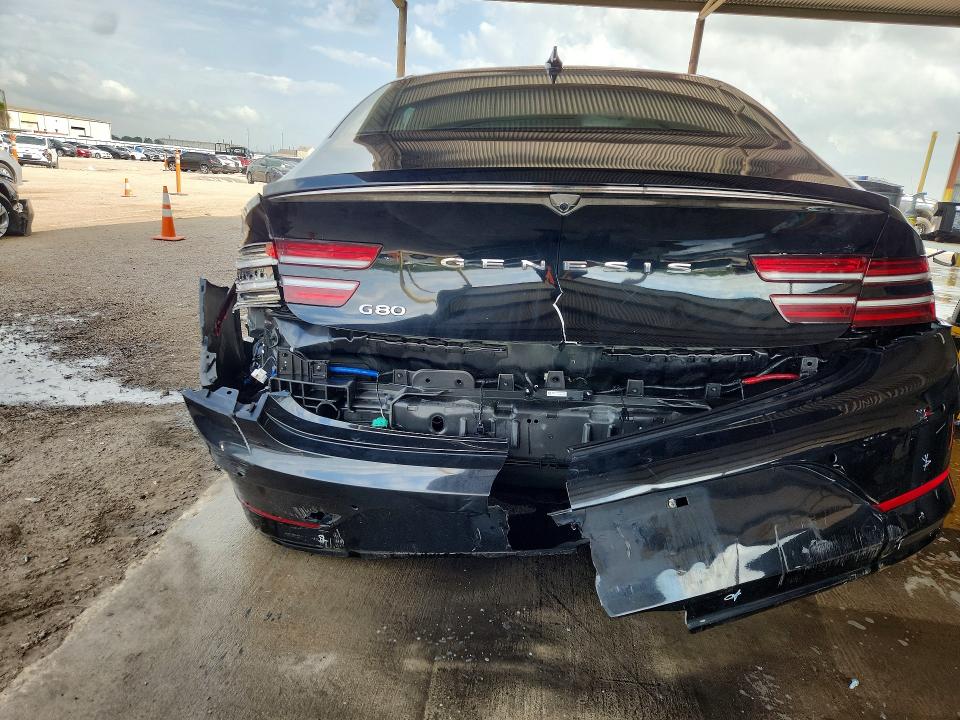 2023 Genesis G80 VIN KMTGE4S15PU006748 COPART salvage auction — FRONT END, FL - CERTIFICATE OF DESTRUCTION, sold $7,400 on 2026-07-13 (photo 6)