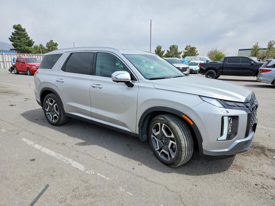 2025 Hyundai Palisade VIN KM8R5DGE1SU821486 COPART salvage auction — SIDE, Tx - Salvage Vehicle Title, sold $17,400 on 2026-07-31 (photo 4)