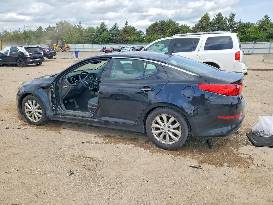 2015 Kia Optima VIN 5XXGN4A75FG501654 COPART salvage auction — SIDE, Il - Salvage Certificate, sold $250 on 2026-07-28 (photo 2)