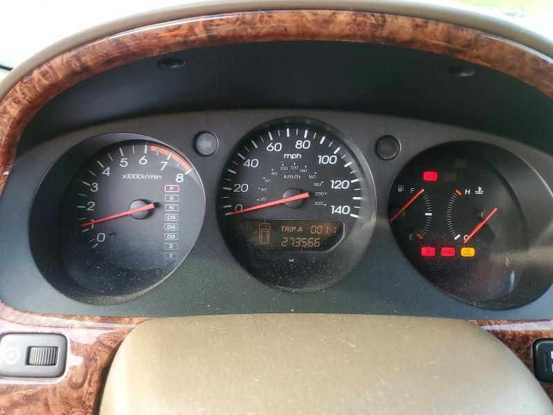 2001 Acura Mdx VIN 2HNYD186X1H515150 COPART salvage auction — FRONT END, NC - SALVAGE CERTIFICATE OF TITLE, sold $275 on 2026-07-02 (photo 9)