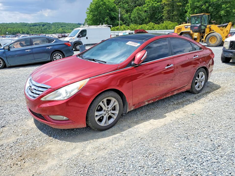 2012 Hyundai Sonata VIN 5NPEC4AC9CH373221 COPART salvage auction — SIDE, Sc - Cert Of Title-Salvage, sold $550 on 2026-07-16 (photo 1)