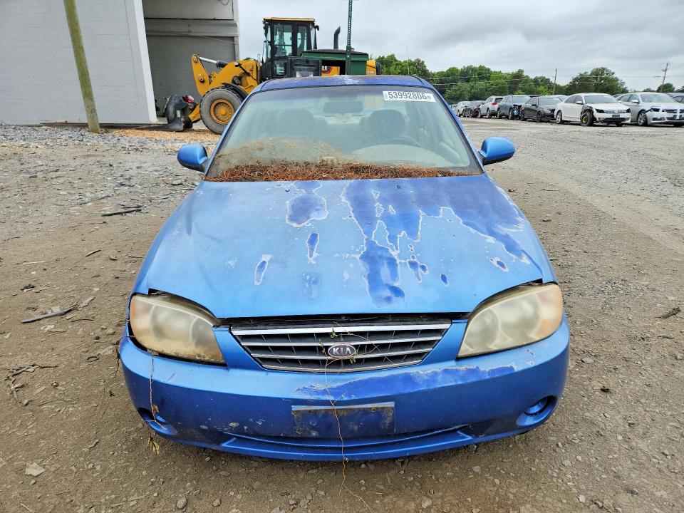 2002 Kia Spectra VIN KNAFB121525117396 COPART salvage auction — FRONT END, Va - Certificate Of Title, sold $325 on 2026-07-08 (photo 5)