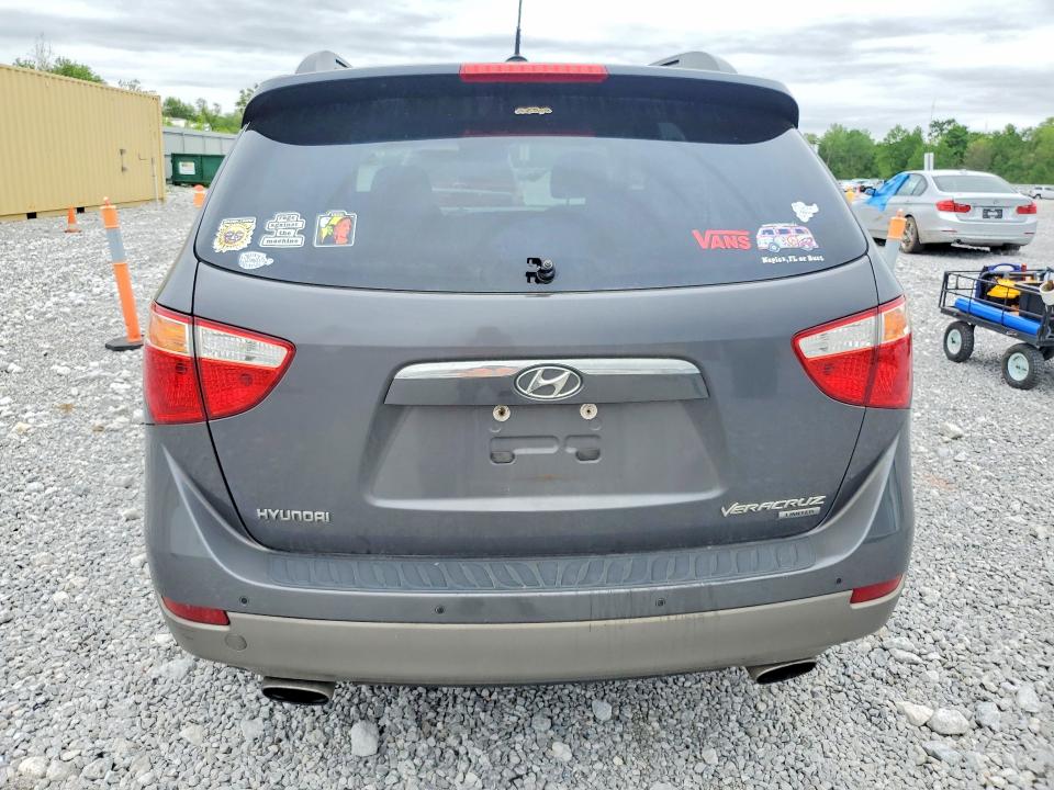 2011 Hyundai Veracruz VIN KM8NU4CC9BU167102 COPART salvage auction — FRONT END, OH - CERT OF TITLE-SALVAGE, sold $1,000 on 2026-07-10 (photo 6)