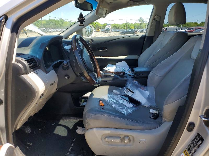 2012 Lexus Rx VIN JTJZB1BA5C2006363 COPART salvage auction — MINOR DENT/SCRATCHES, Nj - Cert Of Title-Salvage, sold $2,500 on 2026-07-08 (photo 7)