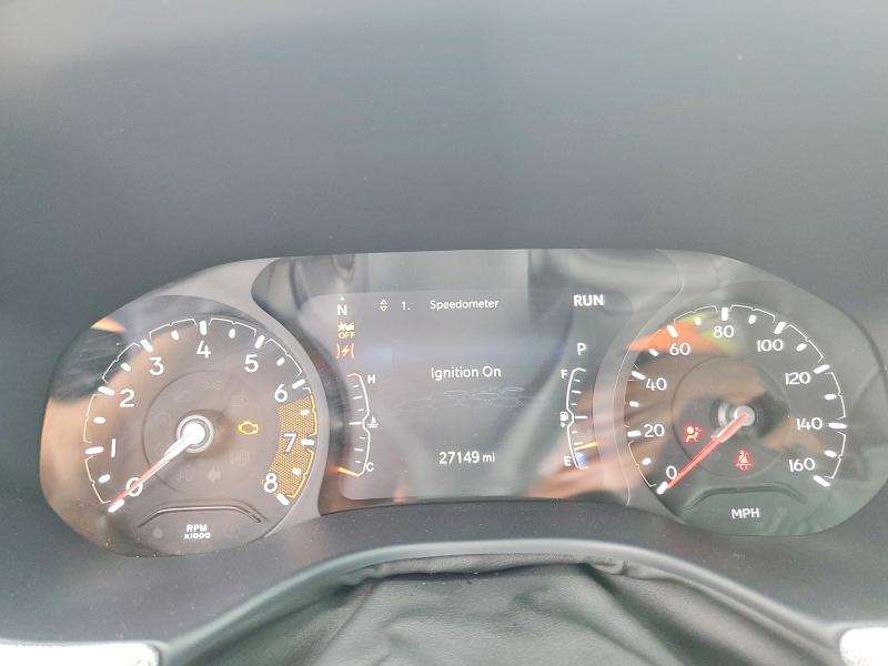 2025 Jeep Compass VIN 3C4NJDBN5ST526570 COPART salvage auction — NORMAL WEAR, TX - SALVAGE VEHICLE TITLE, sold $8,300 on 2026-07-28 (photo 9)