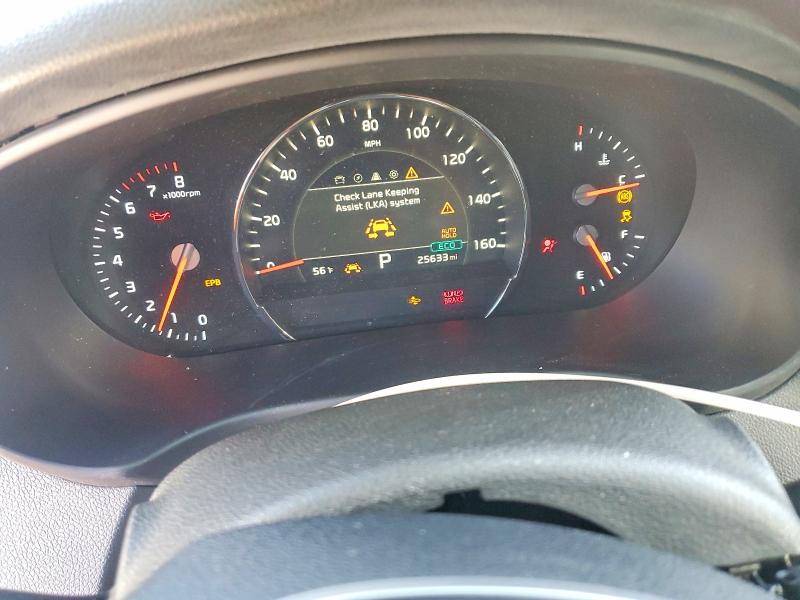 2019 Kia Sorento VIN 5XYPKDA50KG470116 COPART salvage auction — FRONT END, Nv - Salvage Title, sold $2,400 on 2026-07-09 (photo 9)