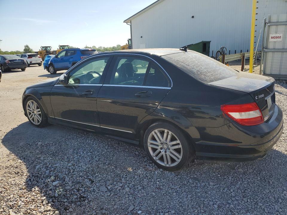 2009 Mercedes-benz C class VIN WDDGF81X69R078322 COPART salvage auction — WATER/FLOOD, Id - Salvage Certificate Of Title, sold $500 on 2026-07-24 (photo 2)