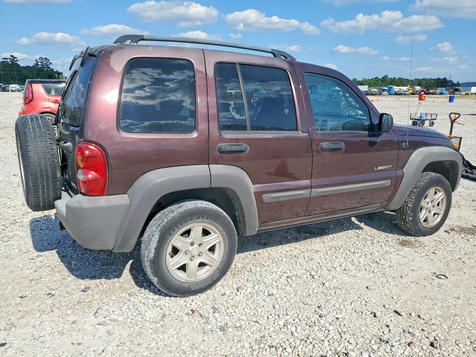 2004 Jeep Liberty (north america) VIN 1J4GK48K74W244411 COPART salvage auction — SIDE, Tx - Certificate Of Title, sold $625 on 2026-07-02 (photo 3)
