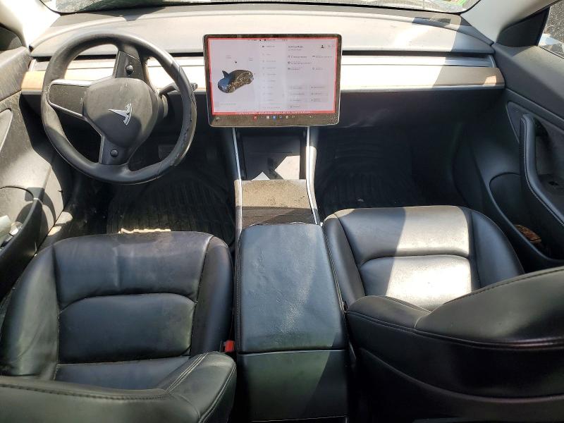 2020 Tesla Model 3 VIN 5YJ3E1EAXLF660803 COPART salvage auction — FRONT END, Il - Salvage Certificate, sold $3,600 on 2026-07-14 (photo 8)