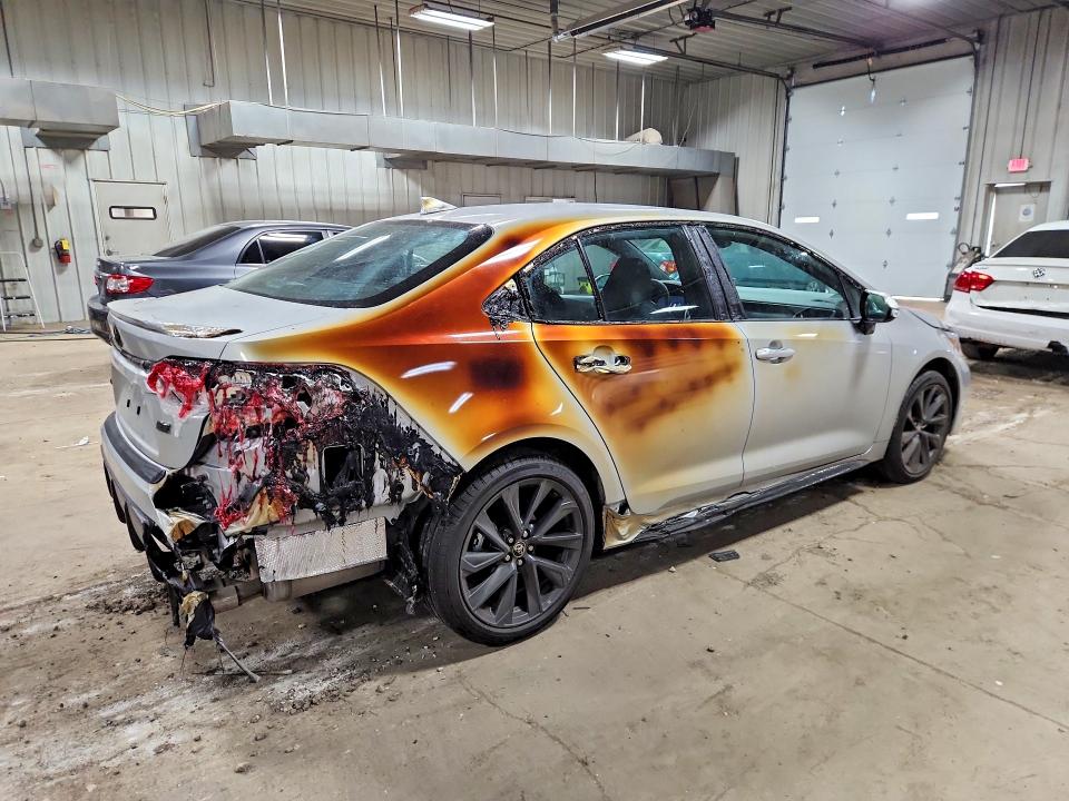 2026 Toyota Corolla VIN 5YFP4MCE5TP272197 COPART salvage auction — Burn Engine, Wi - Cert Of Title-Salvage Vehicle, sold $6,600 on 2026-07-13 (photo 3)