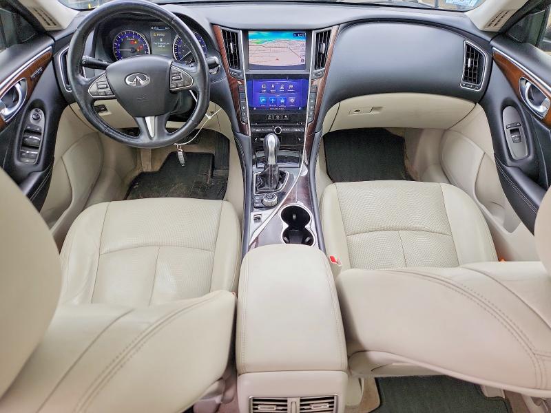 2015 Infiniti Q50 VIN JN1BV7AR0FM392983 COPART salvage auction — FRONT END, Ma - Cert Of Title-Salvage, sold $1,800 on 2026-07-02 (photo 8)