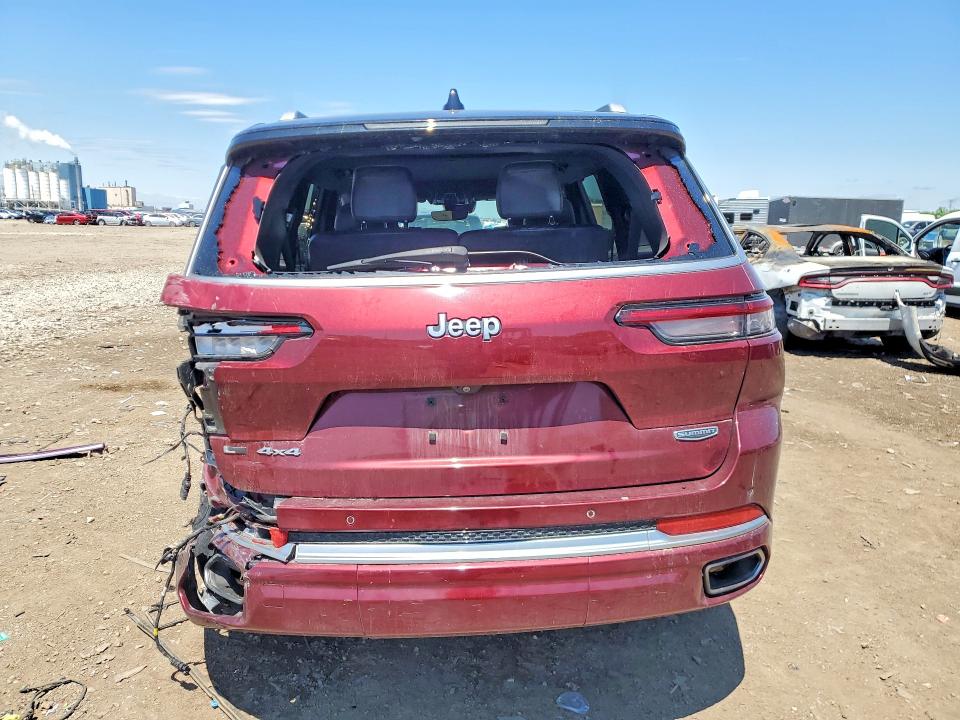 2021 Jeep Cherokee VIN 1C4RJKEG4M8111292 COPART salvage auction — SIDE, Il - Salvage Certificate, sold $8,500 on 2026-07-29 (photo 6)