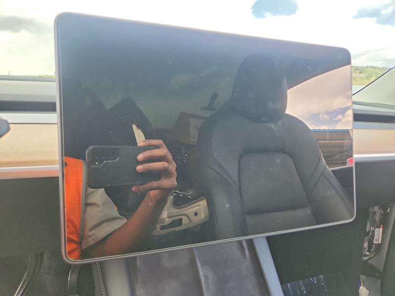 2021 Tesla VIN 5YJYGAEE9MF192549 COPART salvage auction — UNDERCARRIAGE, CO - SALVAGE TITLE, sold $275 on 2026-07-27 (photo 9)