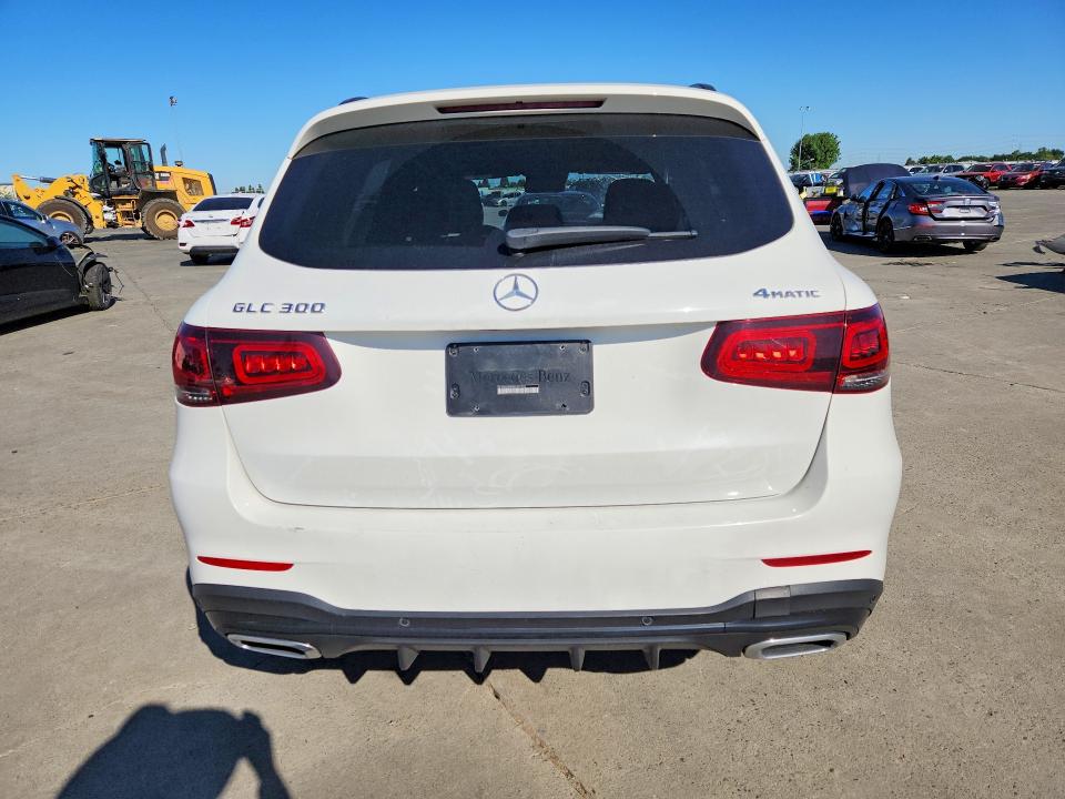 2022 Mercedes-benz Glc VIN W1N0G8EBXNV397532 COPART salvage auction — FRONT END, Ca - Salvage Certificate, sold $11,200 on 2026-07-13 (photo 6)