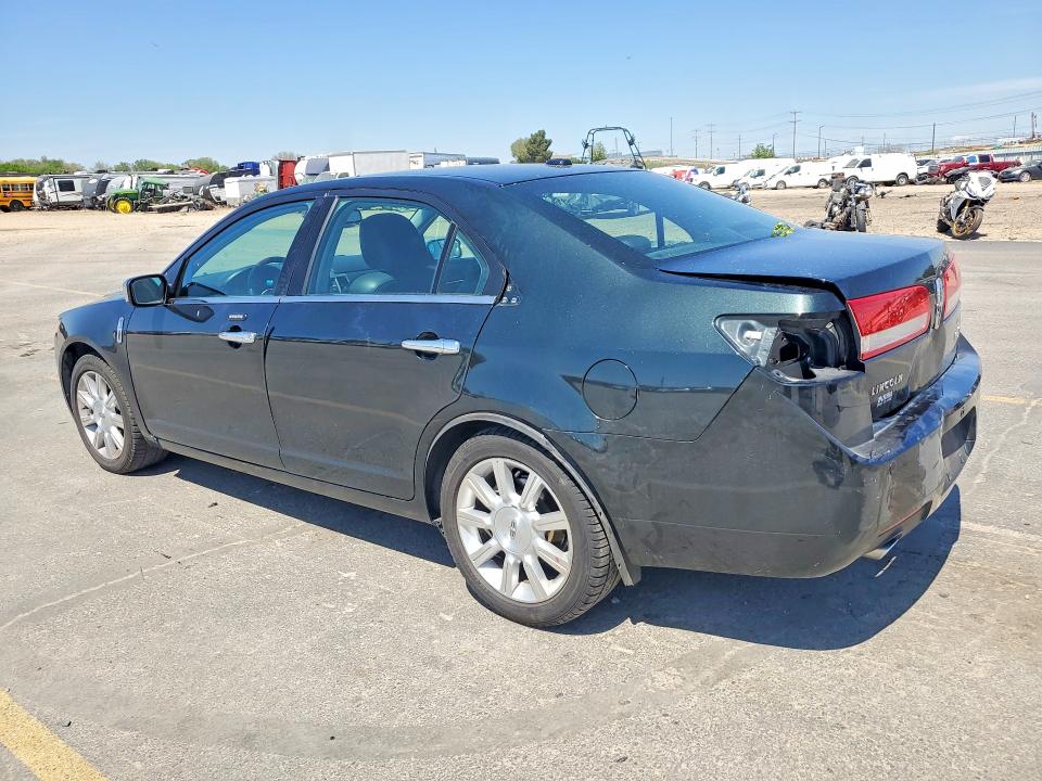 2010 Lincoln Mkz VIN 3LNHL2GCXAR609521 COPART salvage auction — REAR END, ID - SALVAGE CERTIFICATE OF TITLE, sold $875 on 2026-07-09 (photo 2)