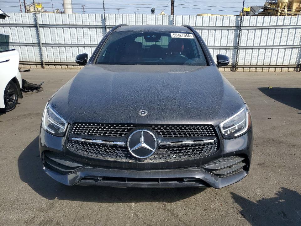 2022 Mercedes-benz Glc class VIN W1N0G8DBXNV331015 COPART salvage auction — FRAME DAMAGE, Ca - Dis/Dlr/Exp Only Clean Title (P), sold $13,100 on 2026-07-08 (photo 5)