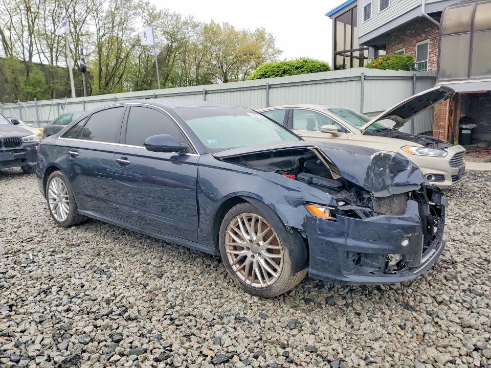 2016 Audi A6 VIN WAUGFAFC7GN132557 COPART salvage auction — FRONT END, Ma - Certificate Of Title (P), sold $3,600 on 2026-07-08 (photo 4)