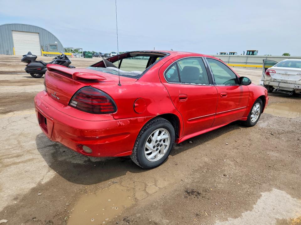 2004 Pontiac Grand am VIN 1G2NF52E74M584667 COPART salvage auction — HAIL, Ks - Cert Of Title-Salvage, sold $325 on 2026-07-06 (photo 3)