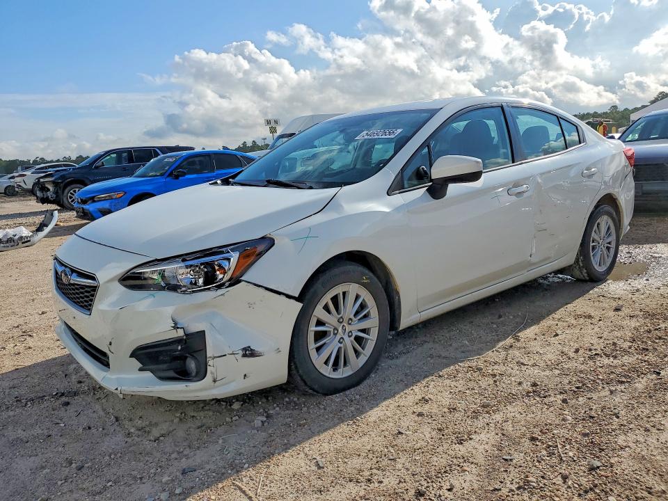2017 Subaru Impreza VIN 4S3GKAD68H3613362 — COPART salvage auction photo