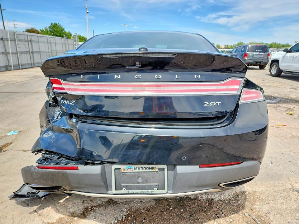 2017 Lincoln VIN 3LN6L5E97HR632250 COPART salvage auction — REAR END, Salvage Title, sold $1,700 on 2026-07-22 (photo 6)