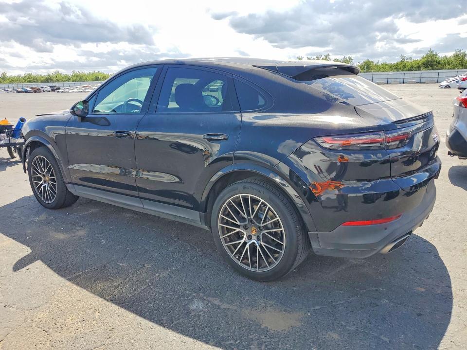 2021 Porsche Cayenne VIN WP1BA2AY5MDA43364 COPART salvage auction — FRONT END, Ca - Salvage Certificate, sold $27,000 on 2026-07-09 (photo 2)