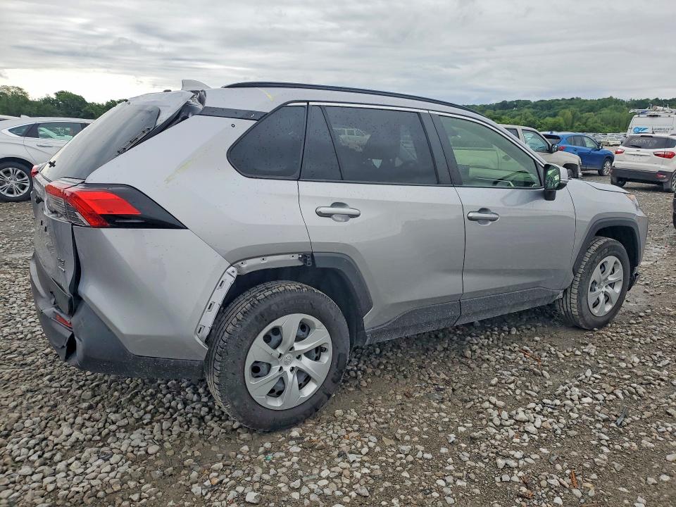 2019 Toyota Rav 4 VIN JTMG1RFVXKD015538 COPART salvage auction — REAR END, Il - Salvage Certificate, sold $10,200 on 2026-07-27 (photo 3)